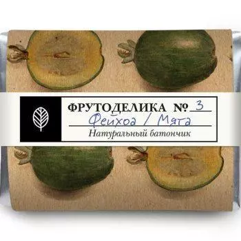 Натуральный батончик №3 Фейхоа-Мята