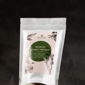 Флаксы льняные "Кунжут-чеснок" (50г)