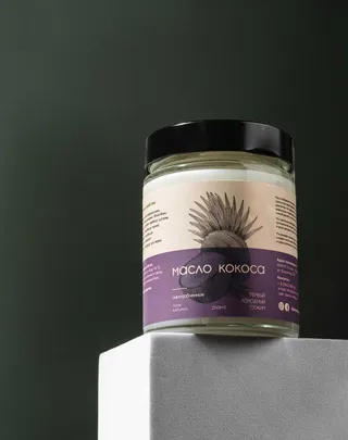 Масло кокосовое банка
