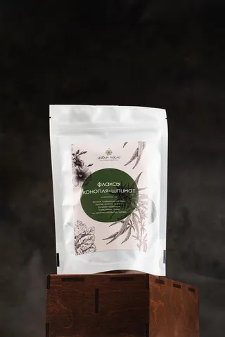 Флаксы льняные «Конопля-шпинат» (50г)